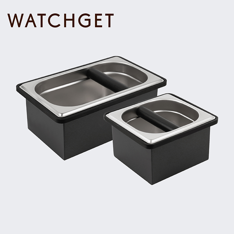 Coffee Knock Box - Watchget Boîte à café en acier