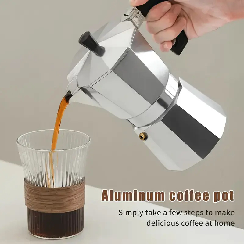 Coffee Equipment Wholesale - Cafetière Moka Classique en Aluminium 50-300ML
