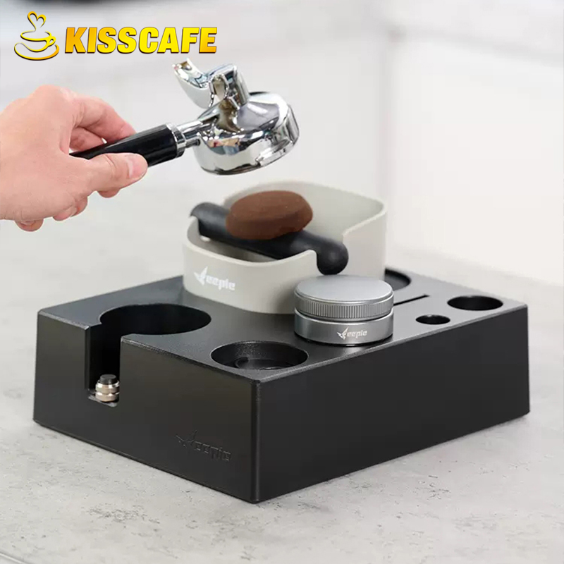 Coffee Knock Box - Station de doseur de café, support