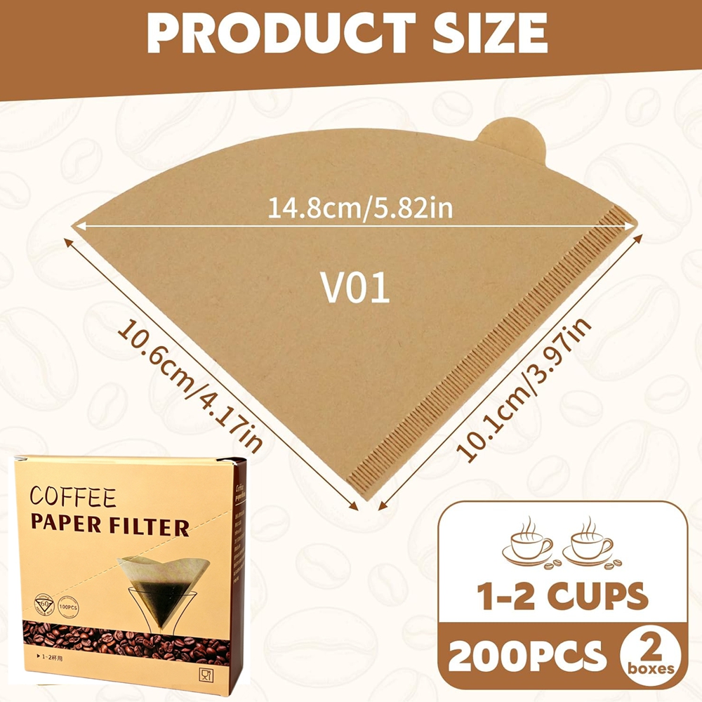 Filtres à café, 200 unités, fi - Coffee Equipment Machine avis et prix
