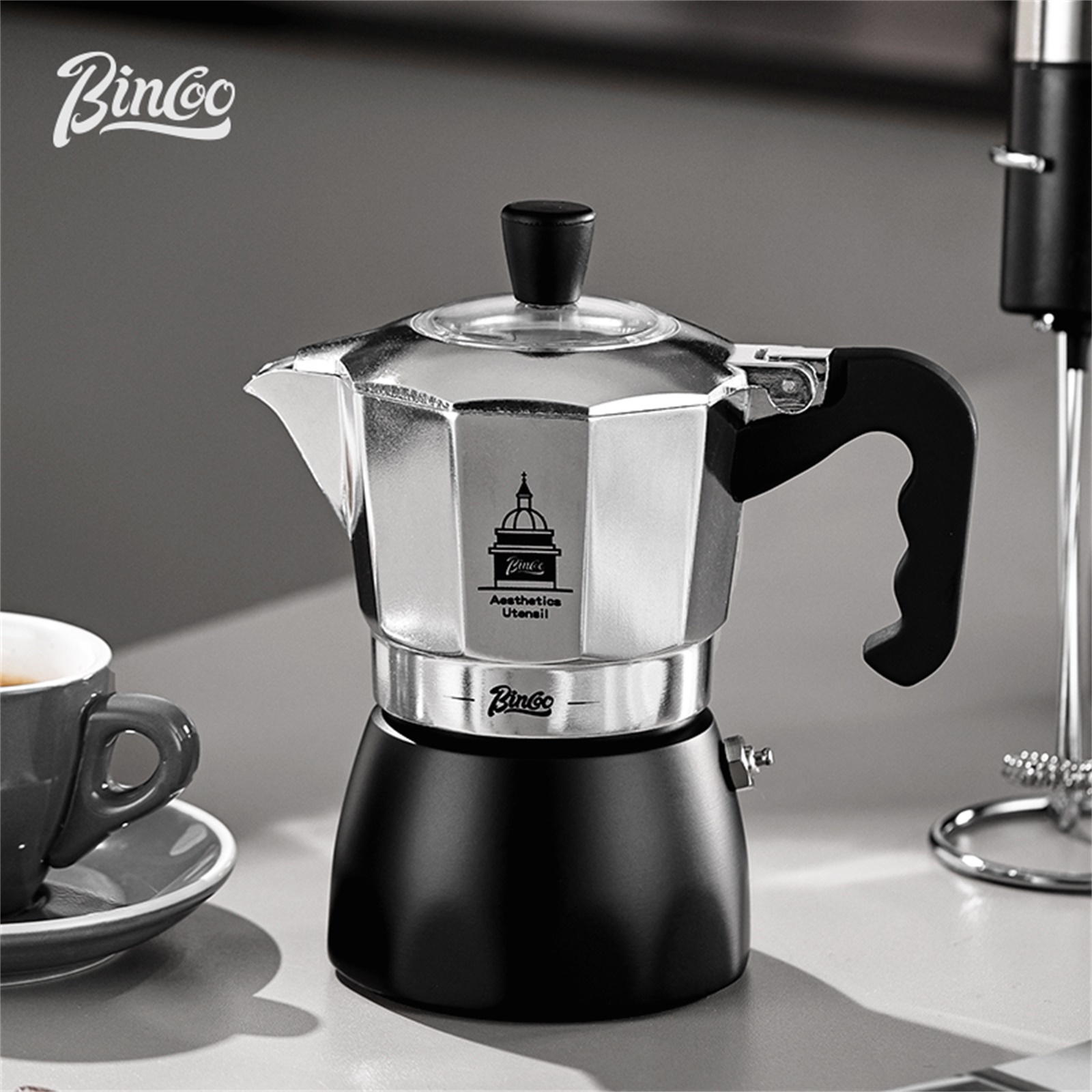 BINCOO Pot Moka à Double Valve - Coffee Equipment Machine avis et prix