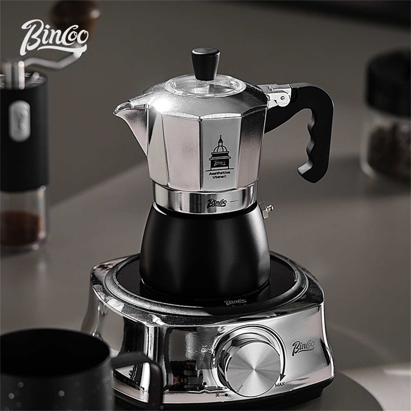 BINCOO Pot Moka à Double Valve - Coffee Equipment Machine avis et prix