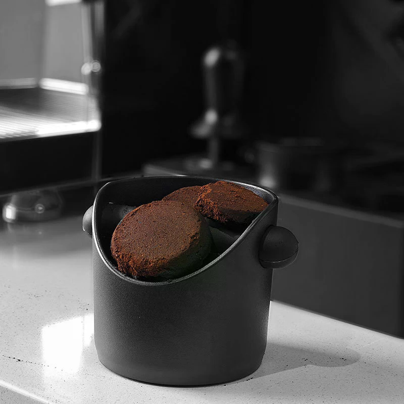 Boîte à café absorbant les cho - Coffee Knock Box avis et prix