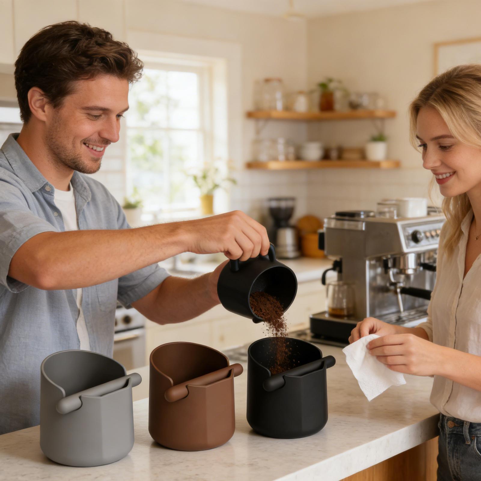 Boîte de dépoussiérage de café - Coffee Knock Box avis et prix